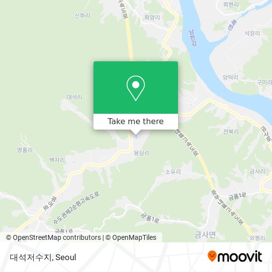 대석저수지 map