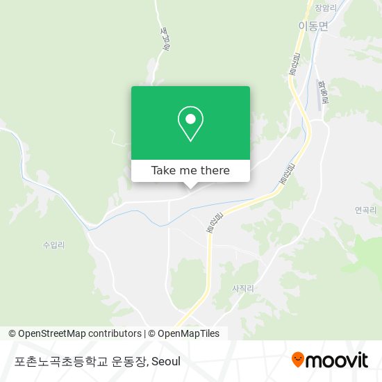 포촌노곡초등학교 운동장 map