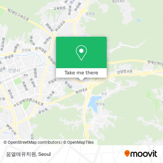 꿈열매유치원 map