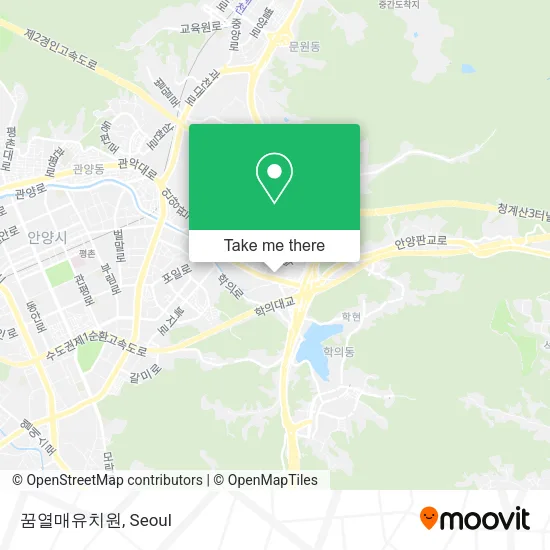 꿈열매유치원 map