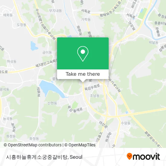 시흥하늘휴게소궁중갈비탕 map