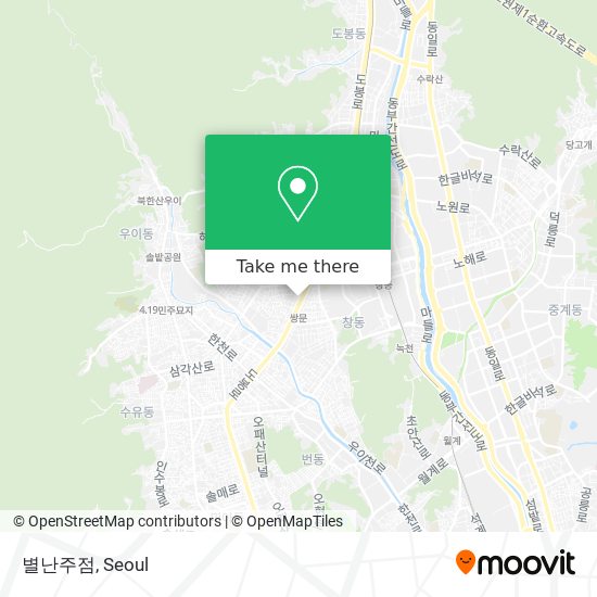 별난주점 map