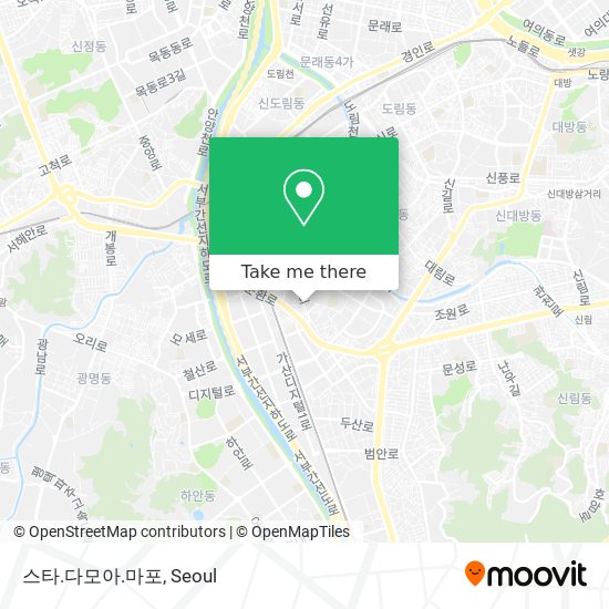 스타.다모아.마포 map