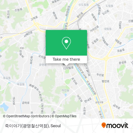 죽이야기(광명철산역점) map