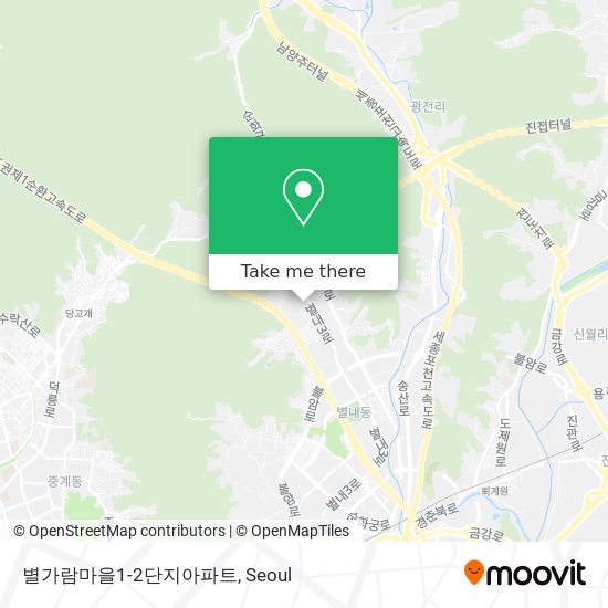 별가람마을1-2단지아파트 map