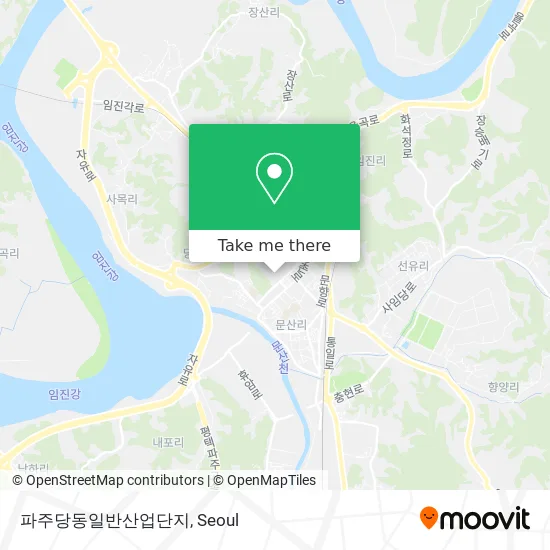 파주당동일반산업단지 map
