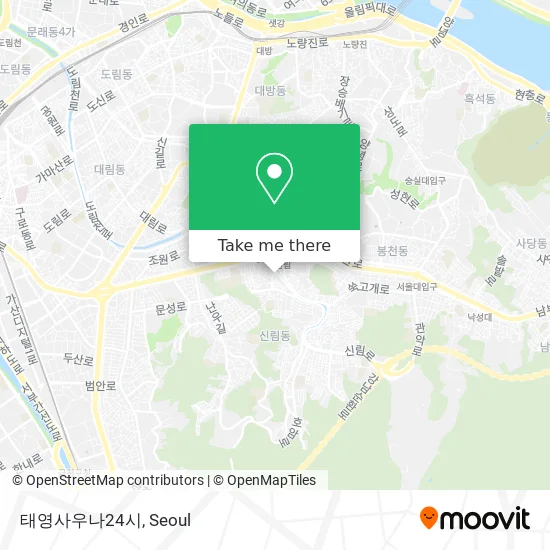 태영사우나24시 map