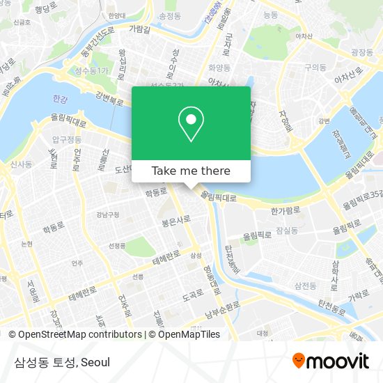 삼성동 토성 map