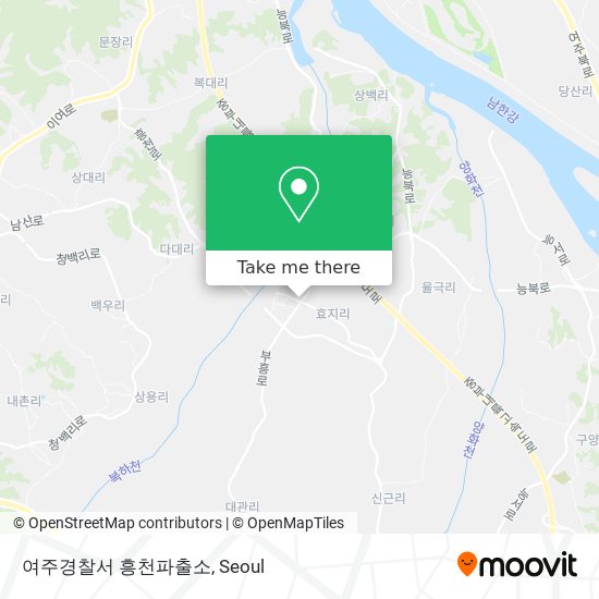 여주경찰서 흥천파출소 map