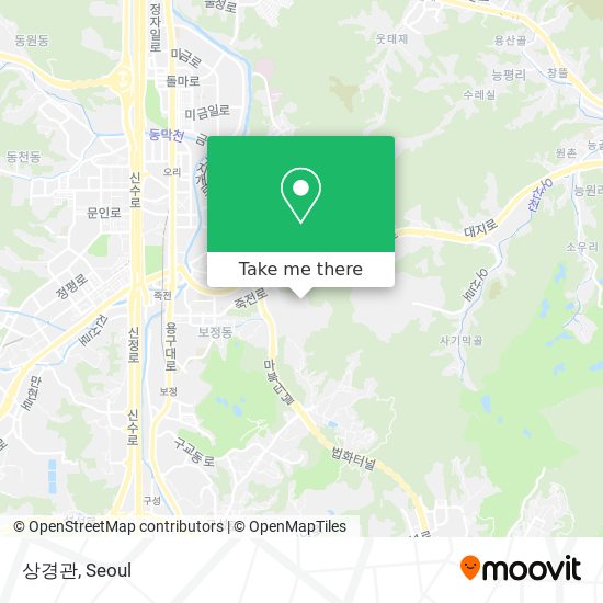 상경관 map
