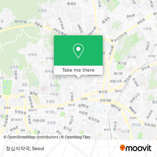 청십자약국 map