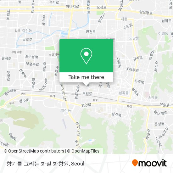 향기를 그리는 화실 화향원 map