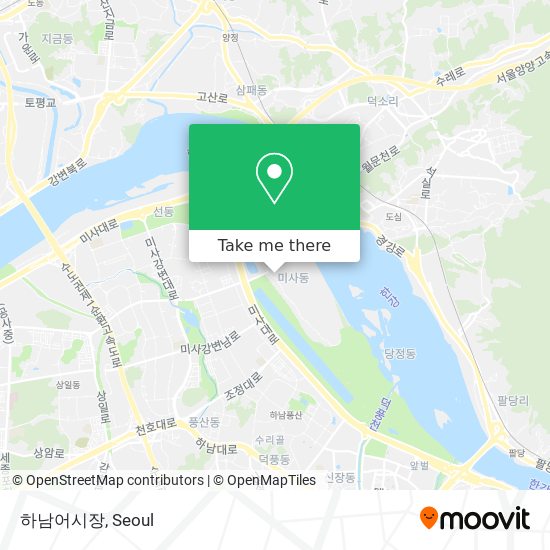 하남어시장 map