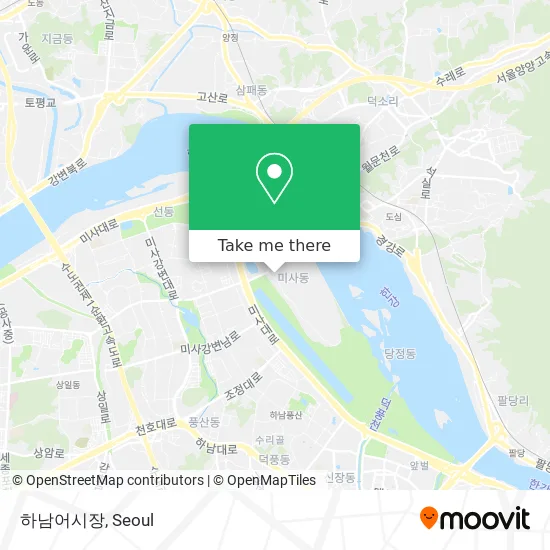 하남어시장 map