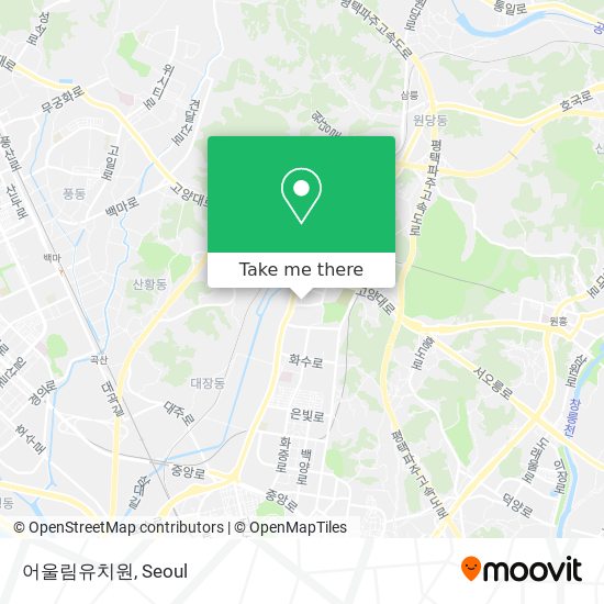 어울림유치원 map