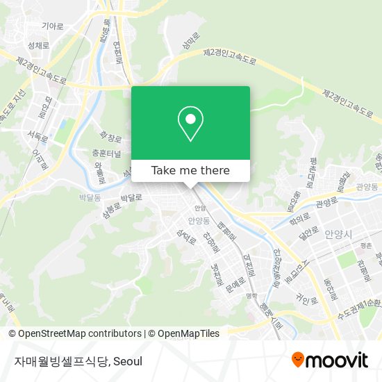 자매월빙셀프식당 map