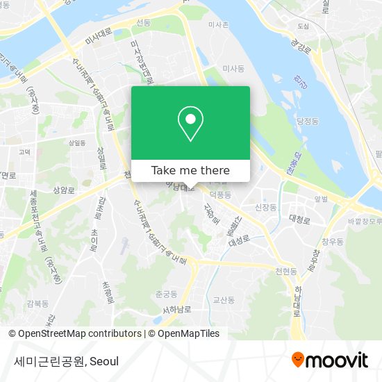 세미근린공원 map