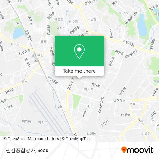 권선종합상가 map