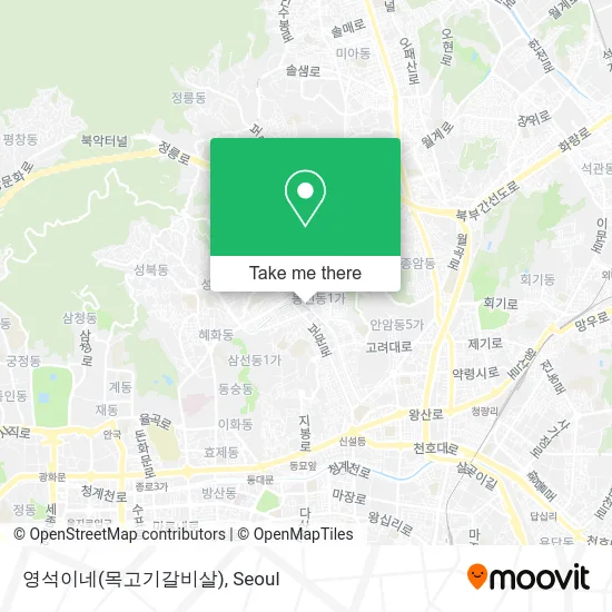영석이네(목고기갈비살) map