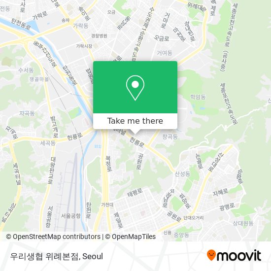 우리생협 위례본점 map