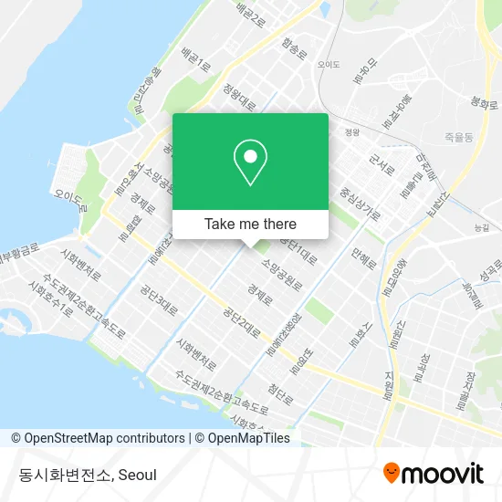 동시화변전소 map