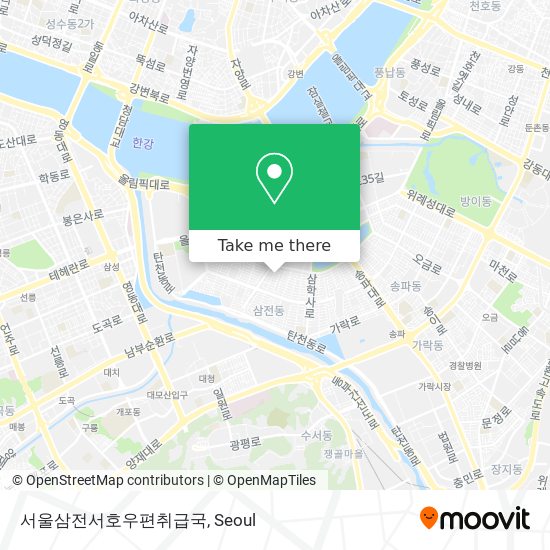 서울삼전서호우편취급국 map