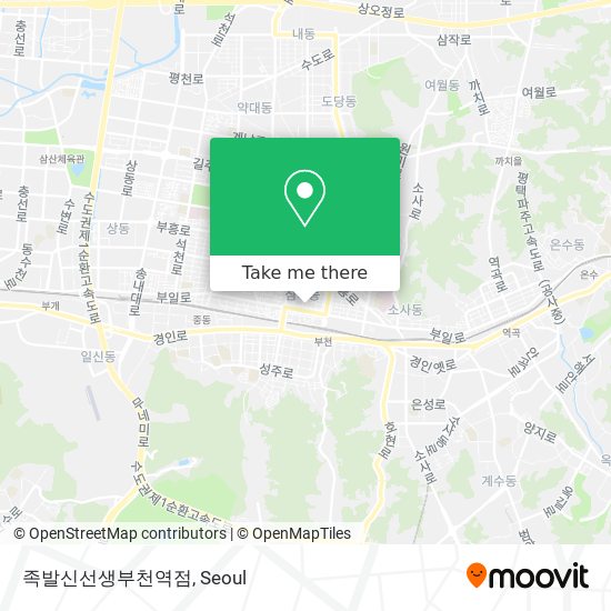 족발신선생부천역점 map