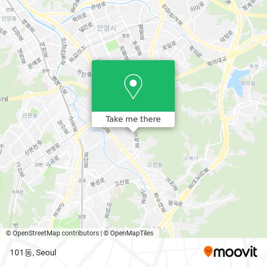 101동 map