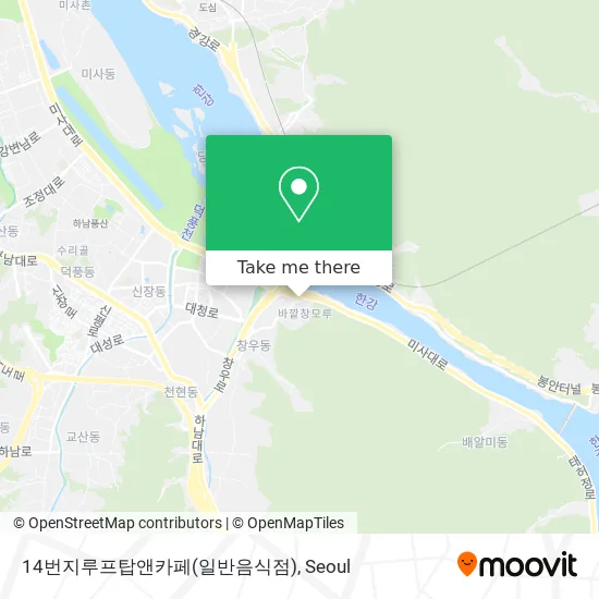 14번지루프탑앤카페(일반음식점) map