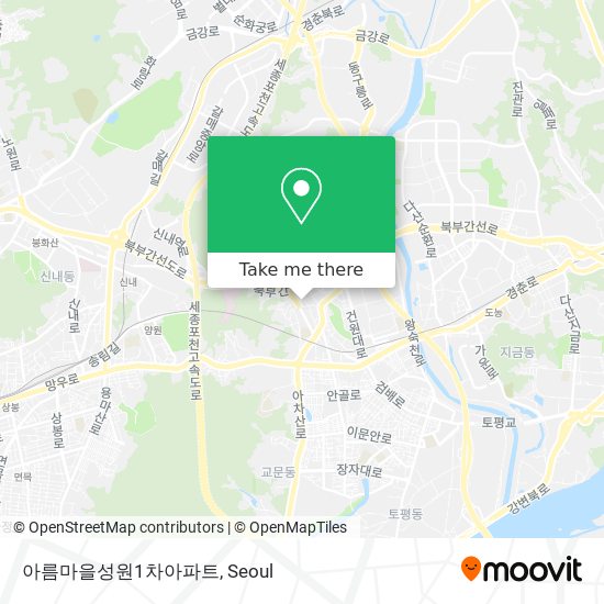 아름마을성원1차아파트 map