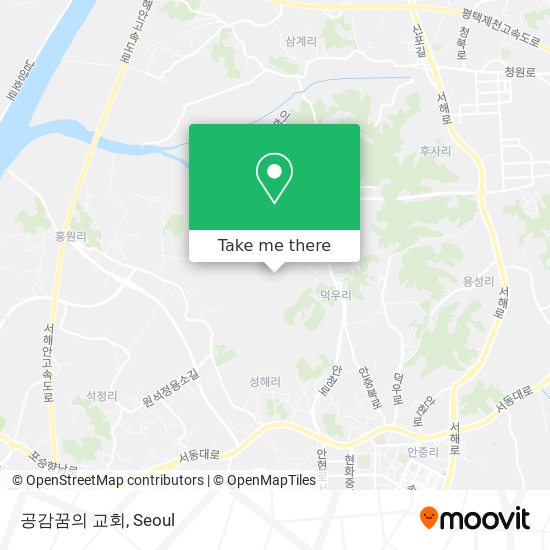 공감꿈의 교회 map