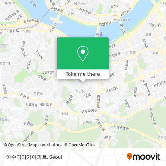 이수역리가아파트 map