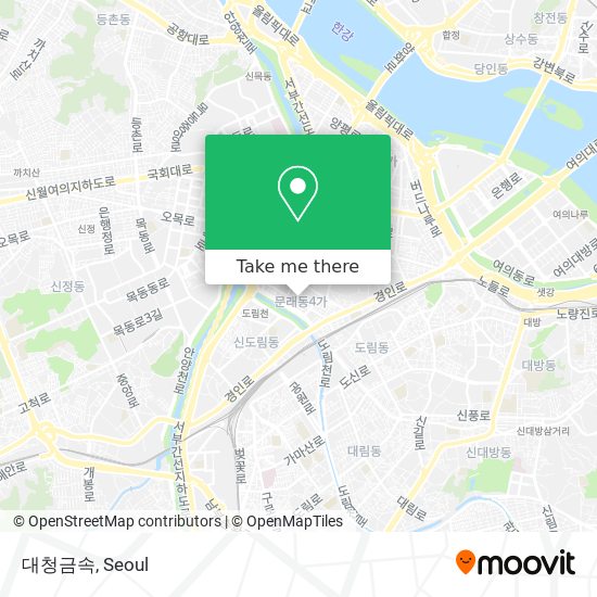 대청금속 map