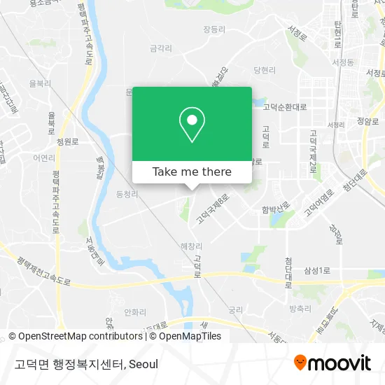 고덕면 행정복지센터 map