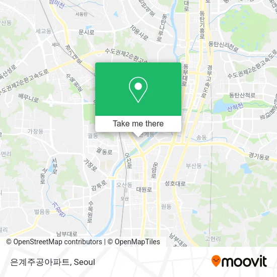 은계주공아파트 map