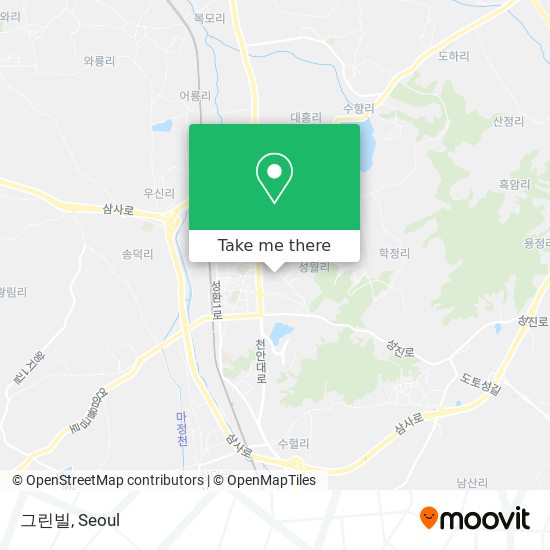 그린빌 map