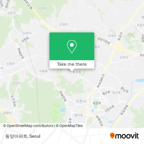 동양아파트 map