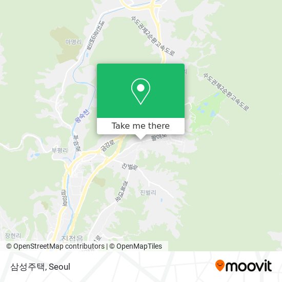 삼성주택 map