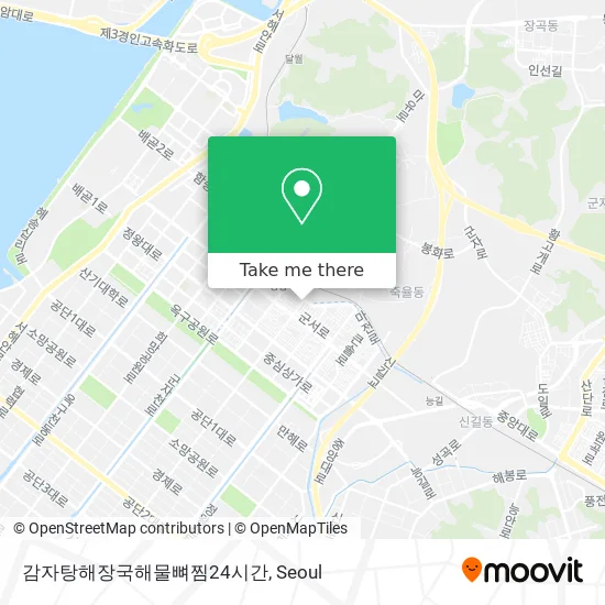 감자탕해장국해물뼈찜24시간 map