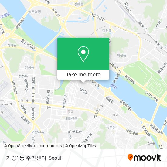 가양1동 주민센터 map