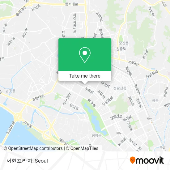 서현프라자 map