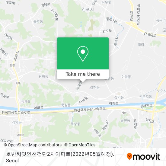 호반써밋인천검단2차아파트(2022년05월예정) map