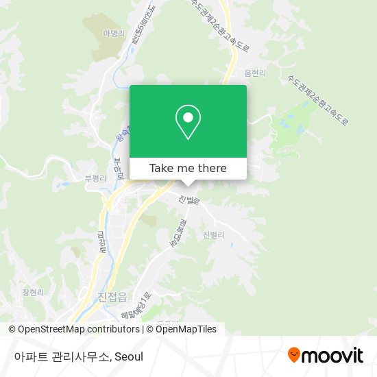아파트 관리사무소 map