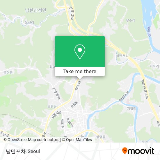 낭만포차 map