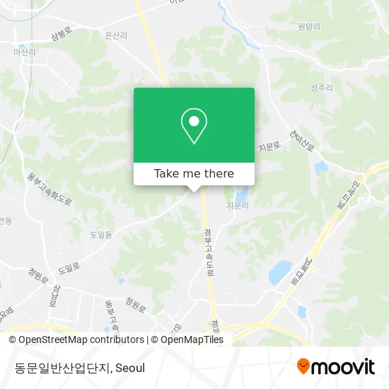 동문일반산업단지 map