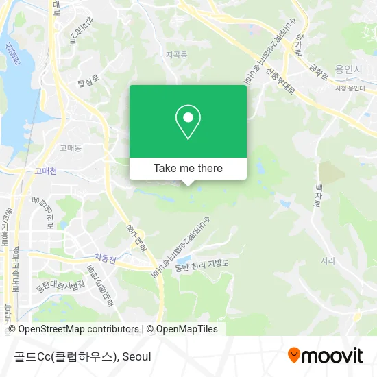 골드Cc(클럽하우스) map