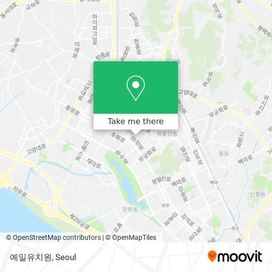 예일유치원 map