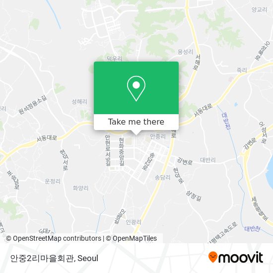 안중2리마을회관 map