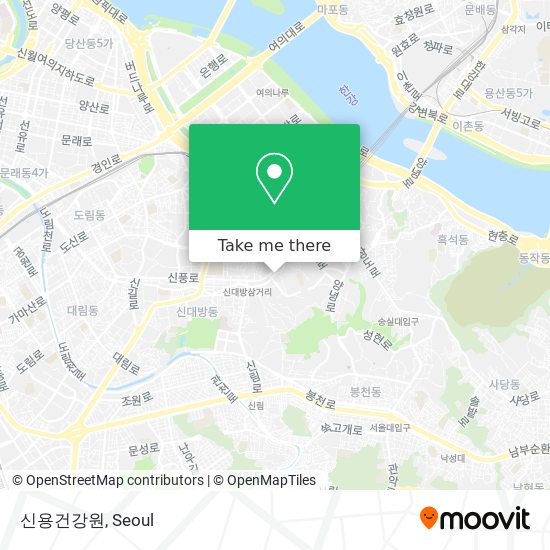 신용건강원 map