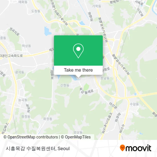시흥목감 수질복원센터 map